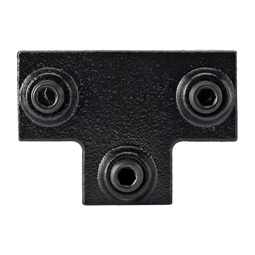 Long Tee 25mm Square Key Clamp With Black Electrophoretic Finish