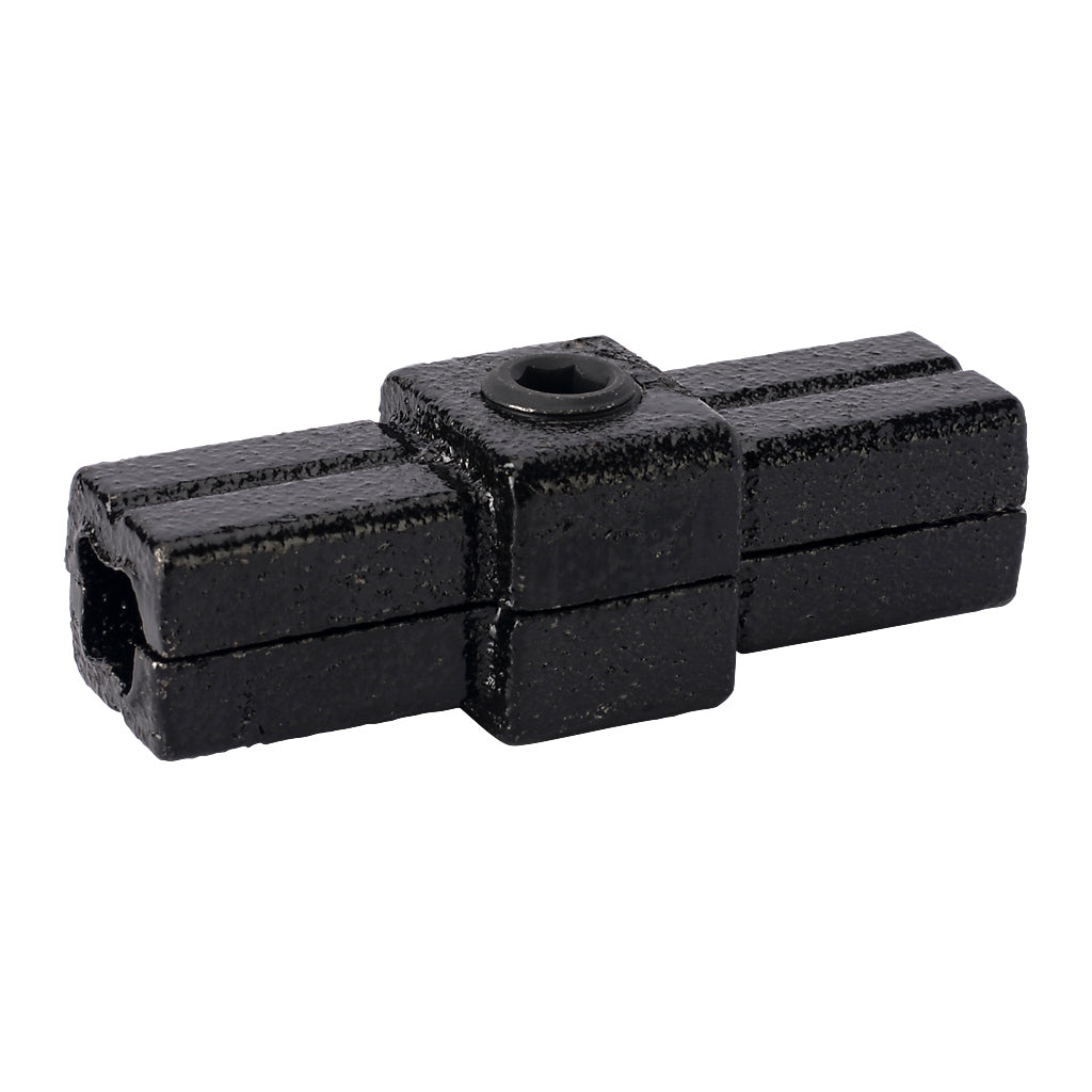 Internal Connector 25mm Square Key Clamp Black Electrophoretic Finish