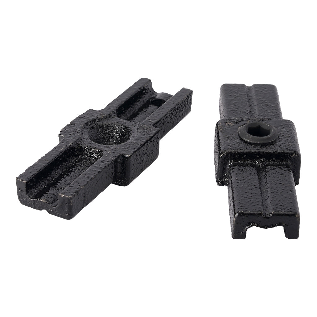 Internal Connector 25mm Square Key Clamp Black Electrophoretic Finish
