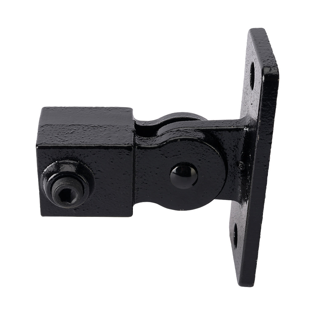 Swivel Fixing 25mm Square Key Clamp Black Electrophoretic Finish