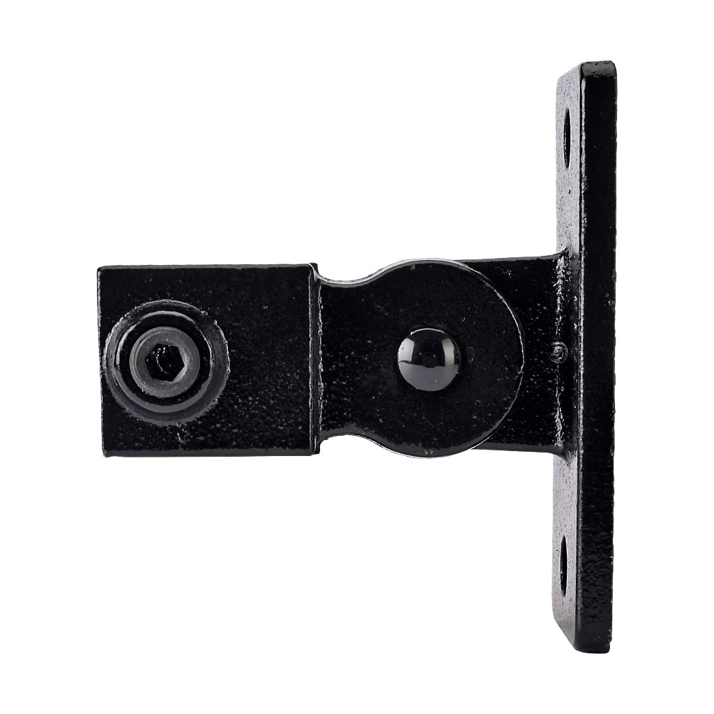 Swivel Fixing 25mm Square Key Clamp Black Electrophoretic Finish
