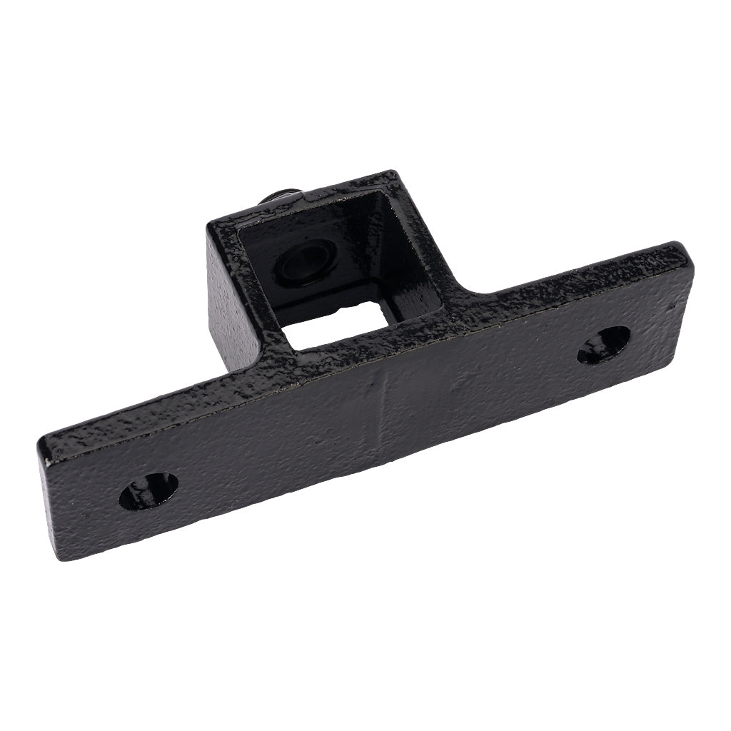 Double Lugged Bracket 25mm Square Key Clamp Black Electrophoretic Finish