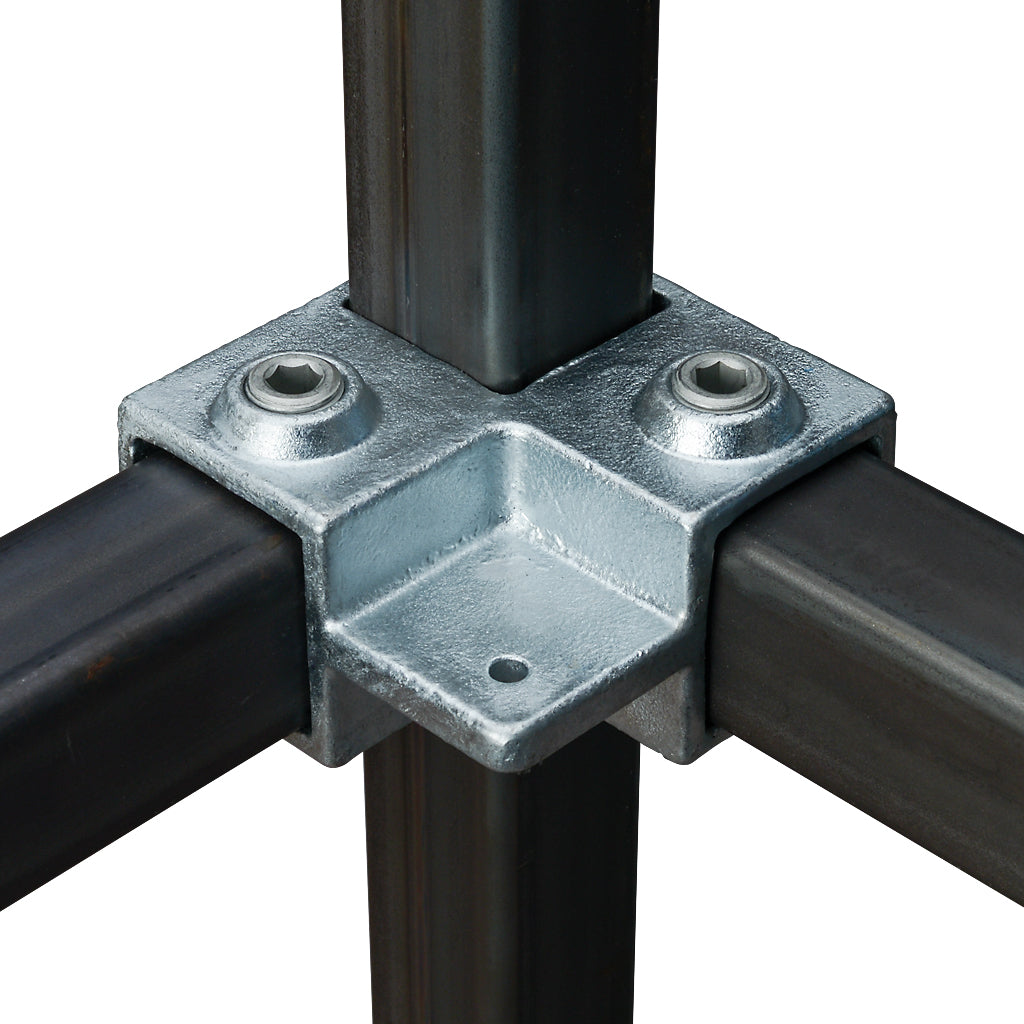 3 Way Mid Shelf Corner For 40mm Box Section