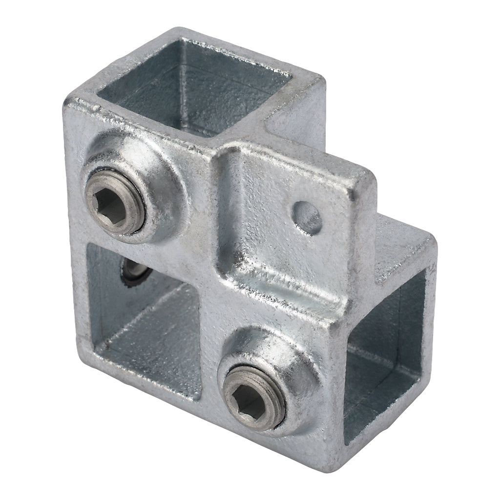 3 Way Mid Shelf Corner For 25mm Box Section