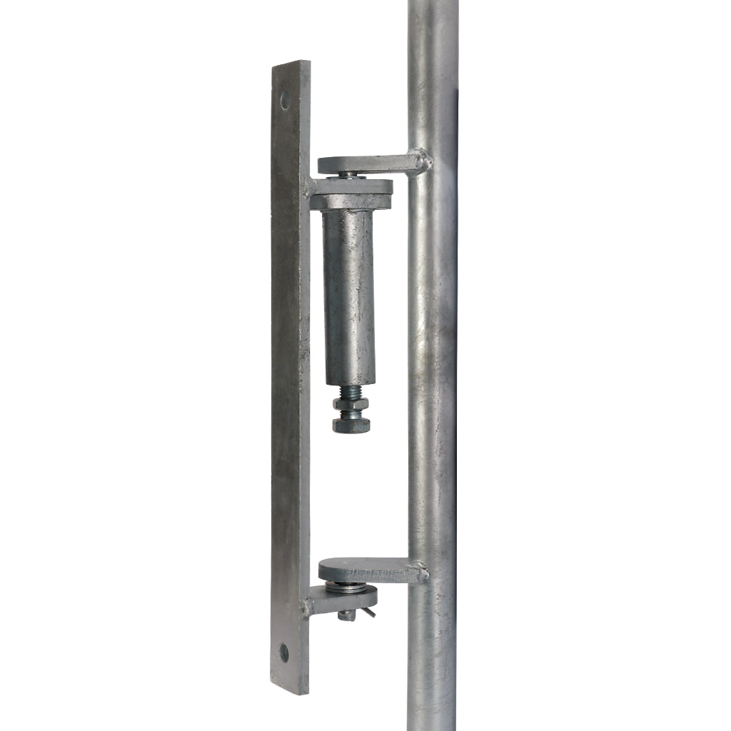 Retrofit Key Clamp Half Height Self Closing Gate 33.7mm Tube To Flat