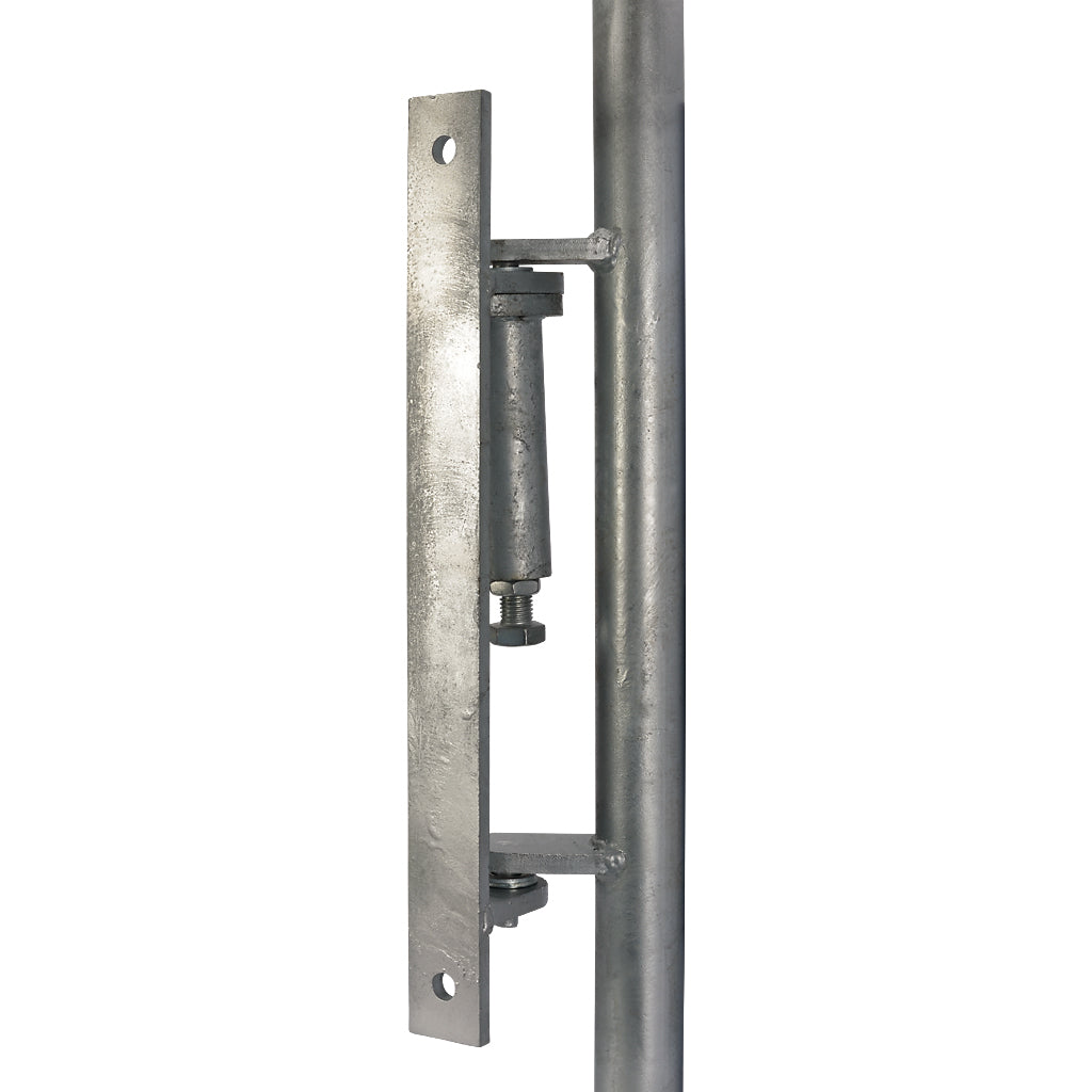 Retrofit Key Clamp Half Height Self Closing Gate 42.4mm Tube To Flat