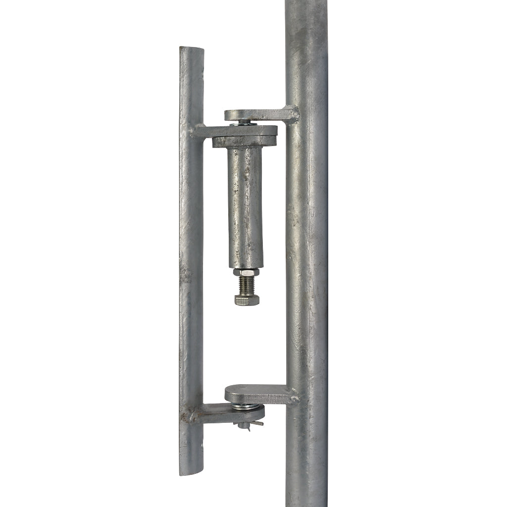 Retrofit Key Clamp Half Height Self Closing Gate 42.4mm Tube To Tube