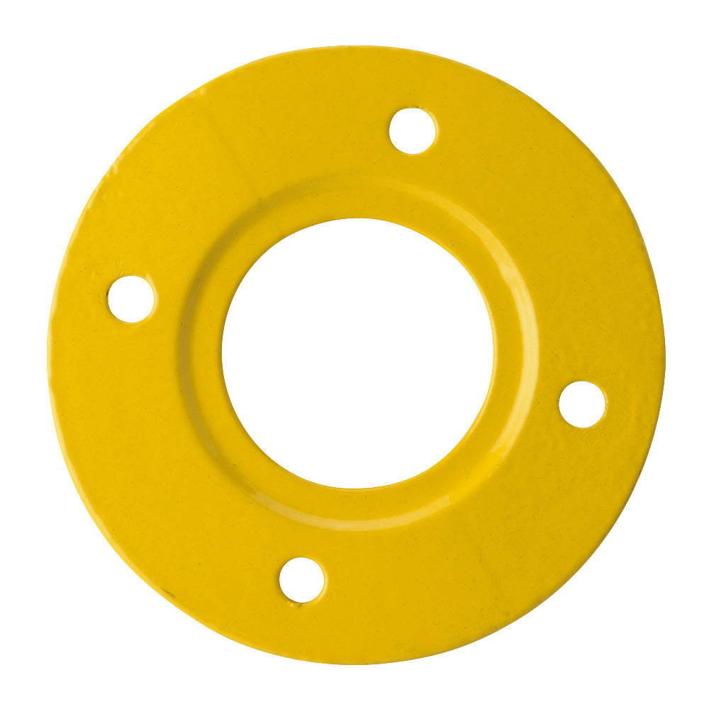 Y131C Wall Flange Key Clamp To Suit 42.4mm Tube Yellow