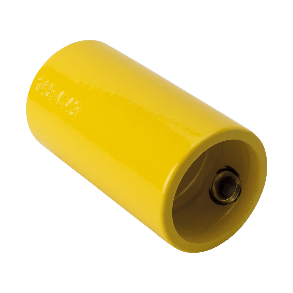 Y149B Straight Joint Key Clamp To Suit 33.7mm Tube Yellow