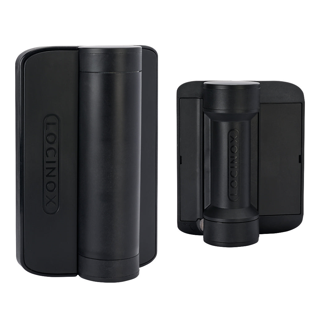 Locinox CARACAL Hydraulic 180° Gate Closer And Hinge Black