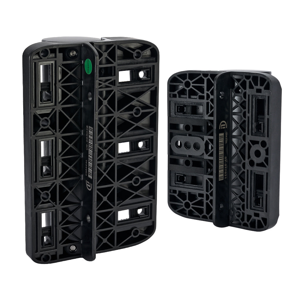 Locinox CARACAL Hydraulic 180° Gate Closer And Hinge Black