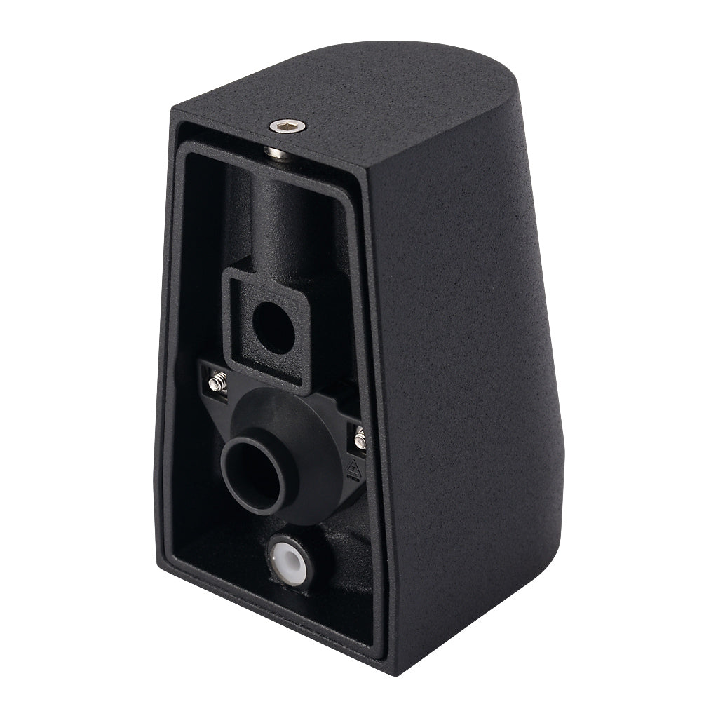 Locinox CONE55-DC Architectural Conical Wall Lighting 12-24V DC Black