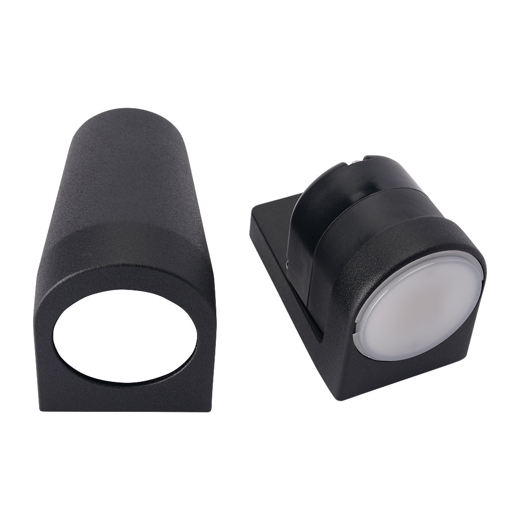 Locinox CONE55-DC Architectural Conical Wall Lighting 12-24V DC Black