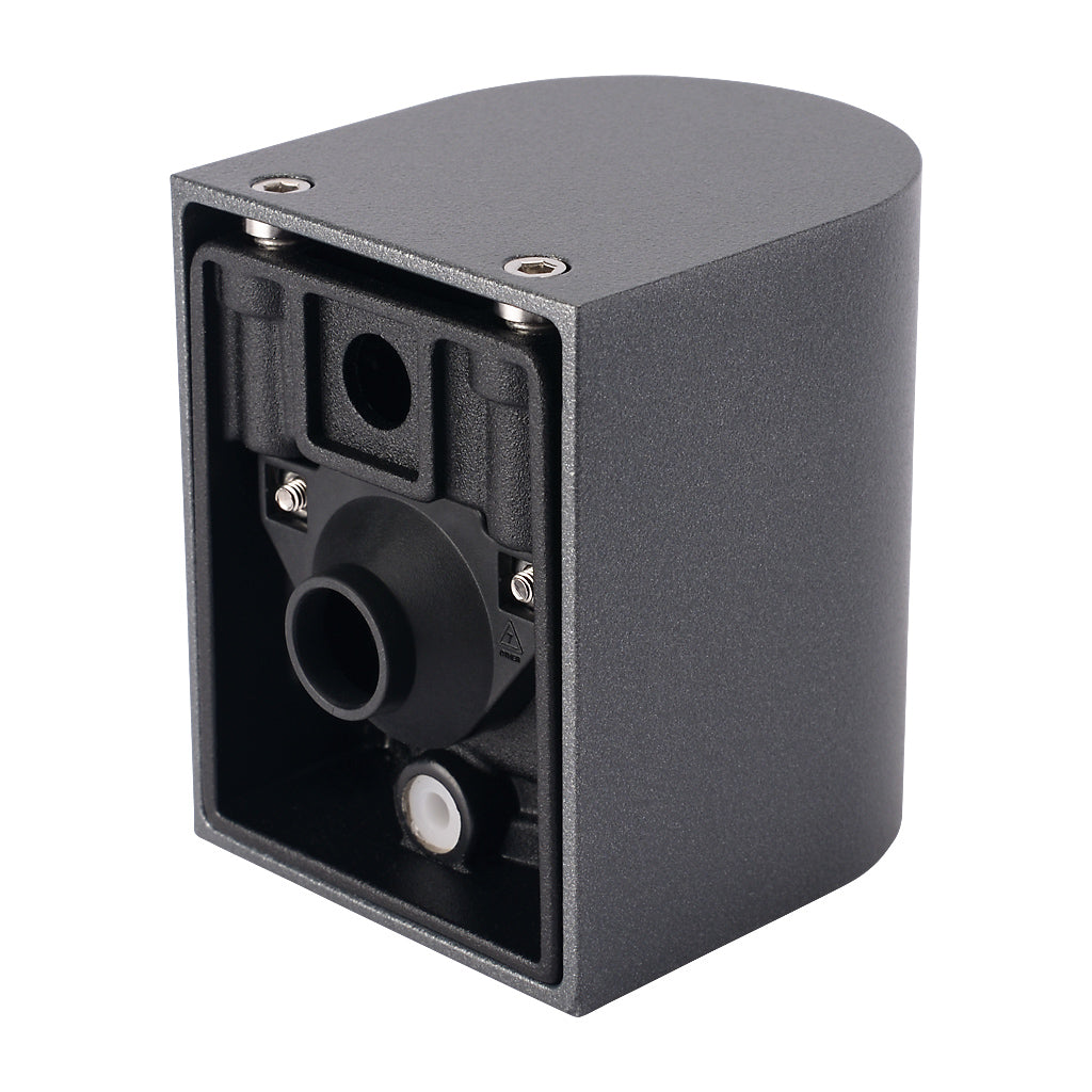 Locinox ARCO55-DC Architectural Conical Wall Lighting 12-24V DC Anthracite Grey