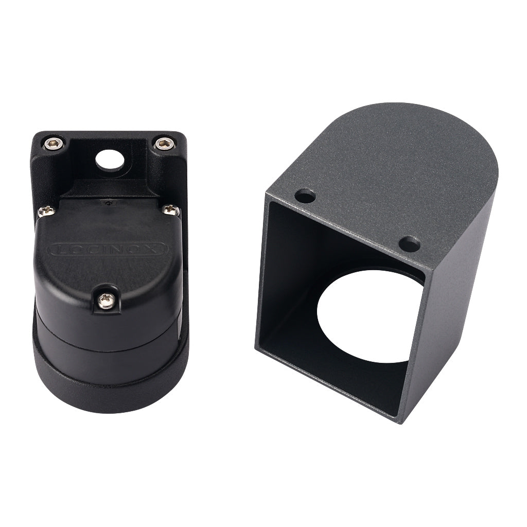 Locinox ARCO55-DC Architectural Conical Wall Lighting 12-24V DC Anthracite Grey