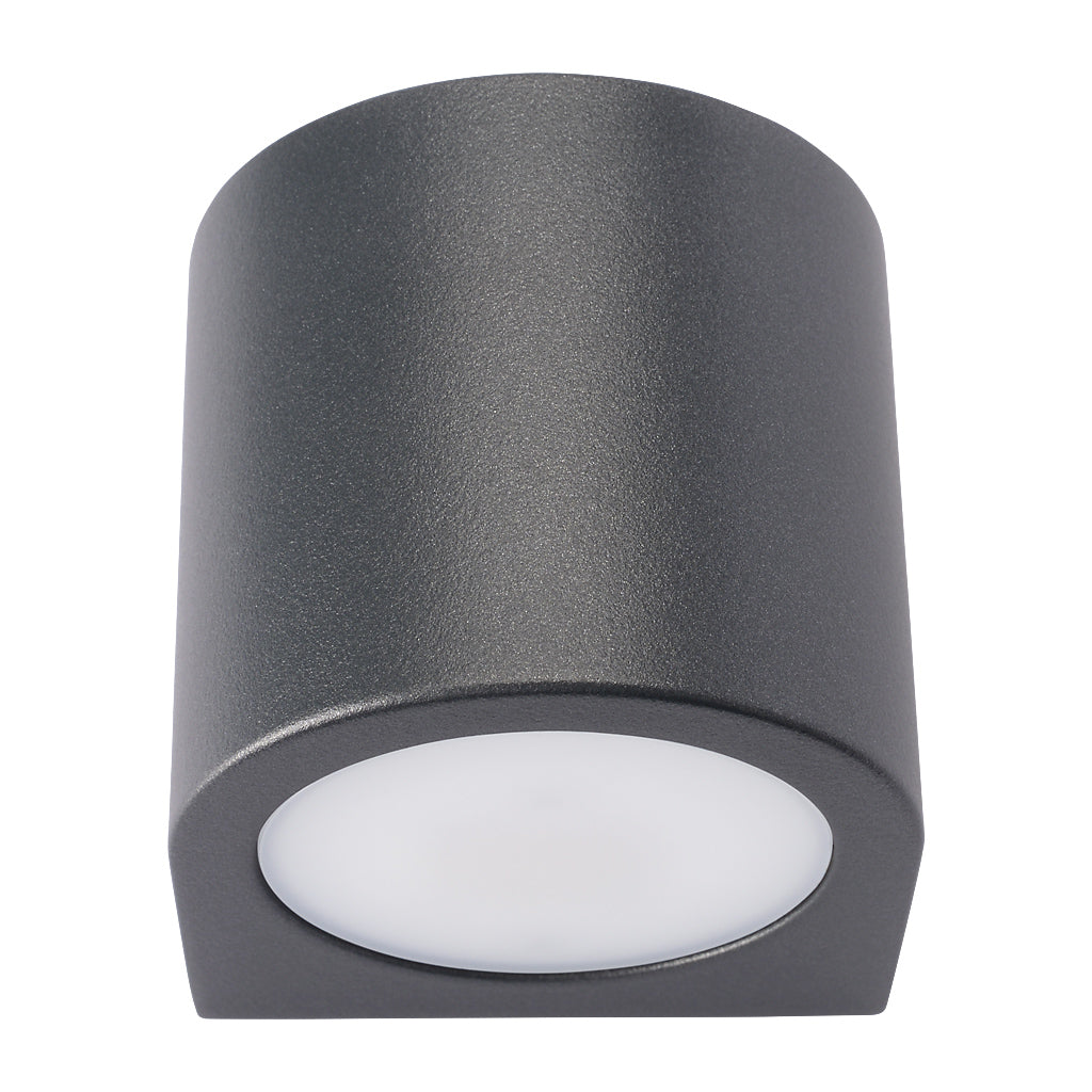 Locinox ARCO75-DC RAL Architectural Conical Wall Lighting 12-24V DC Anthracite Grey