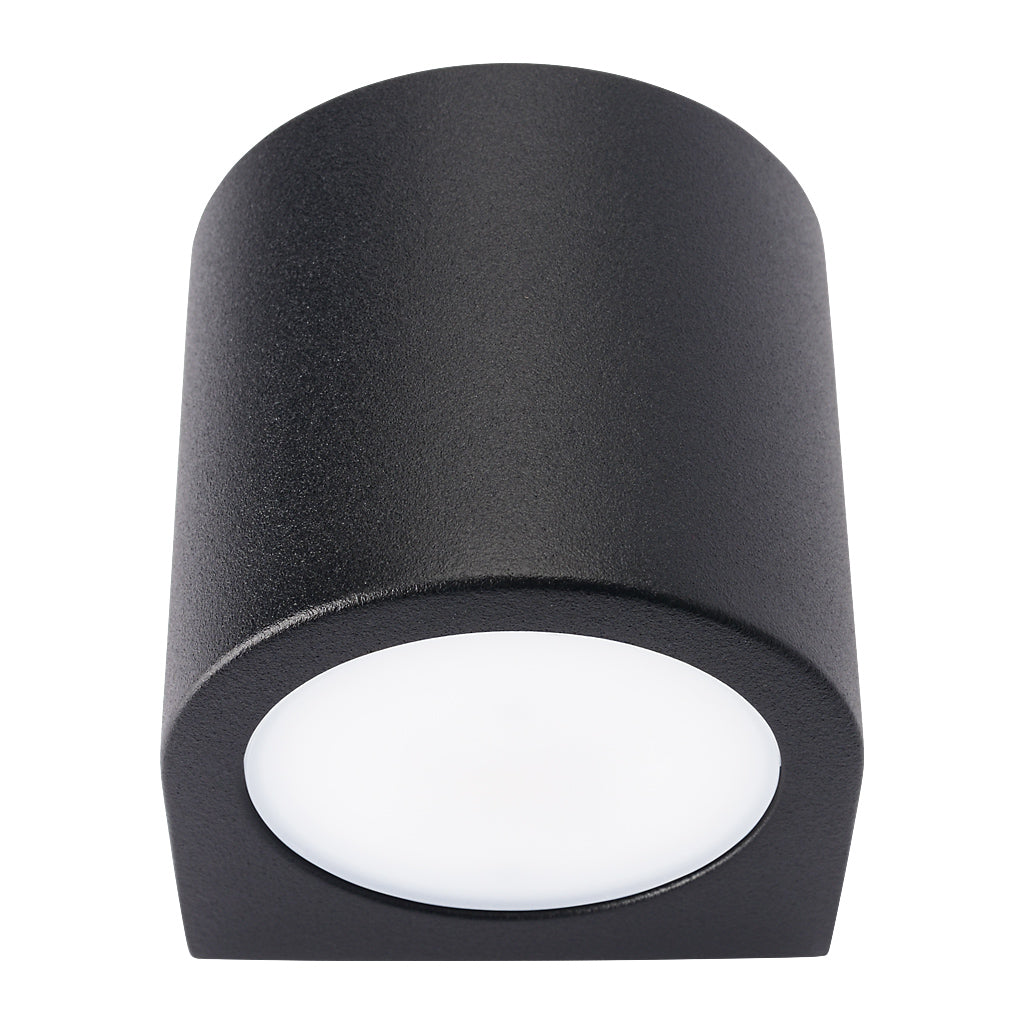 Locinox ARCO75-DC RAL Architectural Conical Wall Lighting 12-24V DC Black