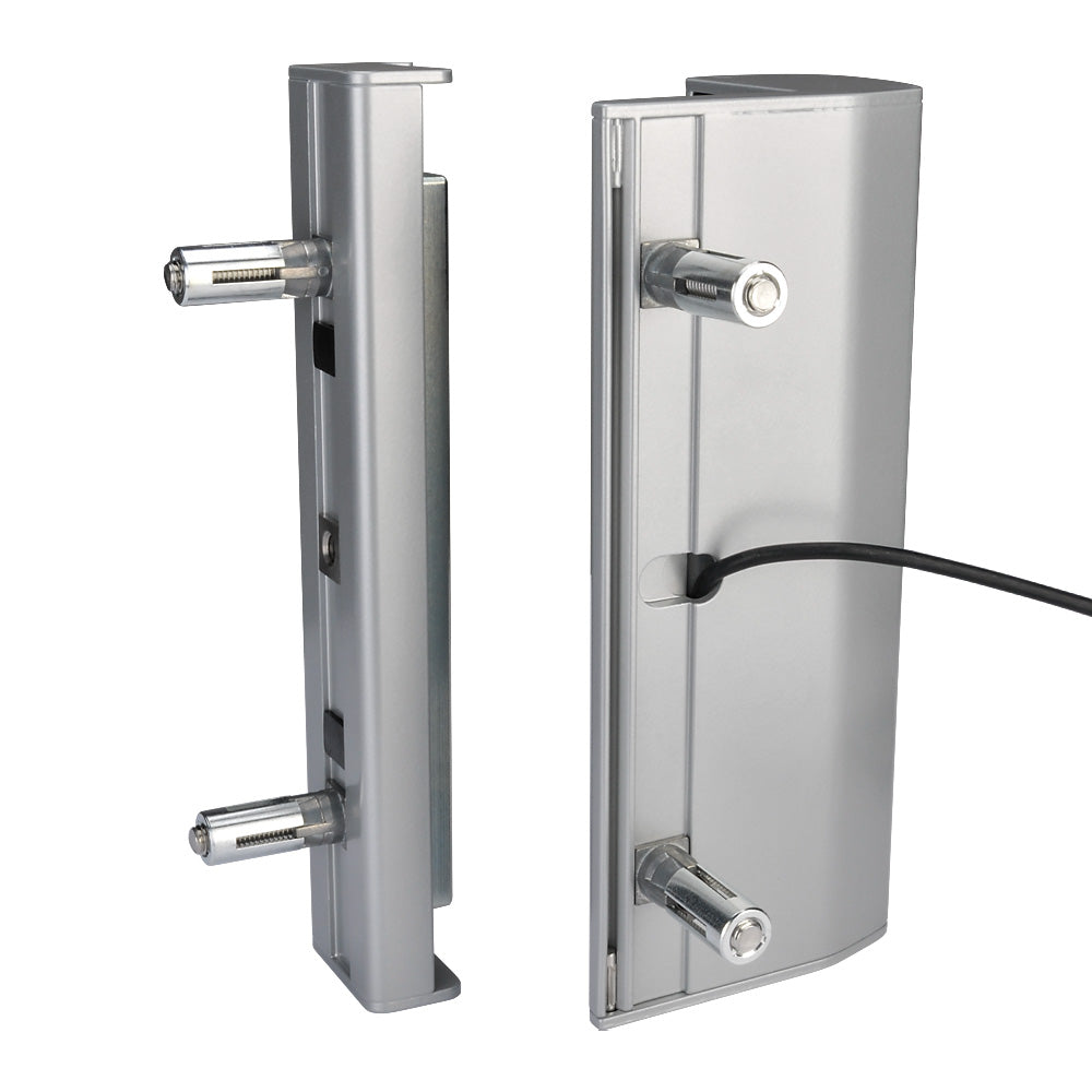 MAGMAG Locinox Electro-Magnetic Lock No Handles 300 Kg Pulling Force Silver