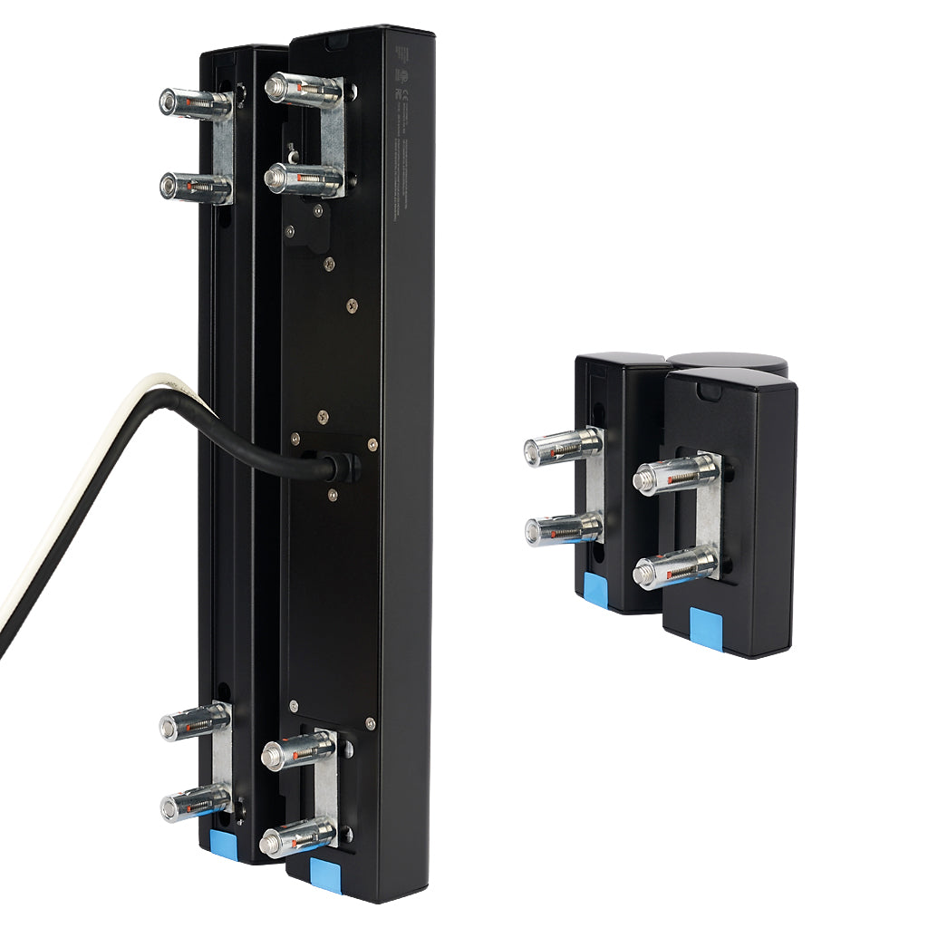 Locinox Magnus Motorised Hinge & Closer For Pedestrian Gates Black