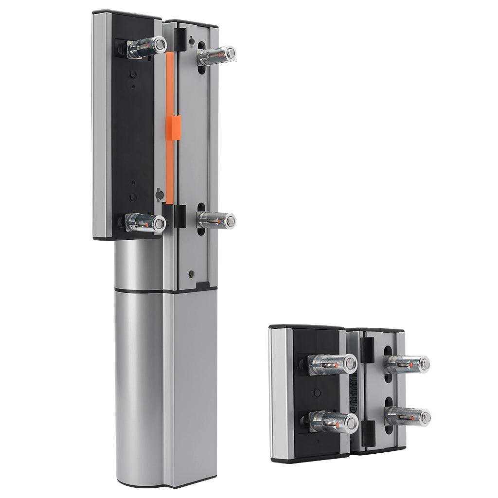 Locinox MAMMOTH 180-2 Second Generation Hydraulic 180° Gate Closer Hinge Silver