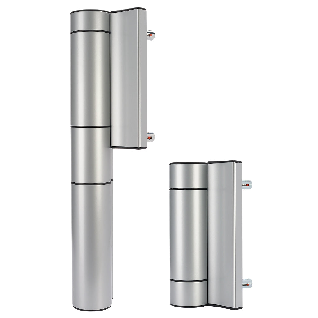 Locinox Mammoth HD - 2 Second Generation Hydraulic 180° Gate Closer & Hinge Silver