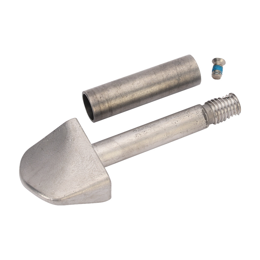 Locinox Leonardo Mechanical Sliding Gate Lock To Suit 60mm Box Section Silver