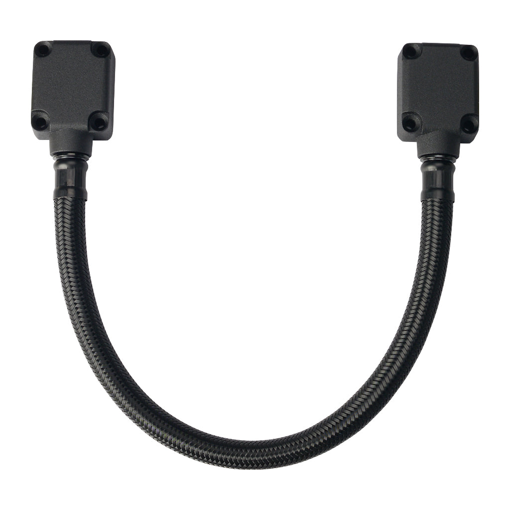 Locinox DVK-HD-450 Reinforced Black Braided Stainless Steel Guiding Cable