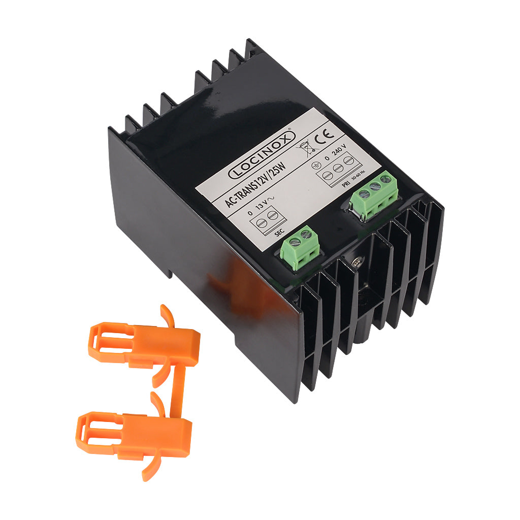 Locinox AC-TRANS-12V-25W Safety Transformer 12V AC-AC-Trans-12V-25W
