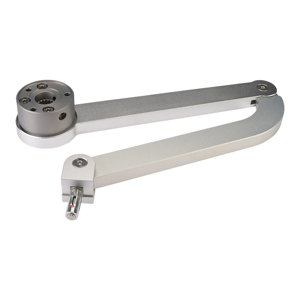 Locinox Venus Motorised Gate Closer For Pedestrian Swing Gates Articulated Arm Silver