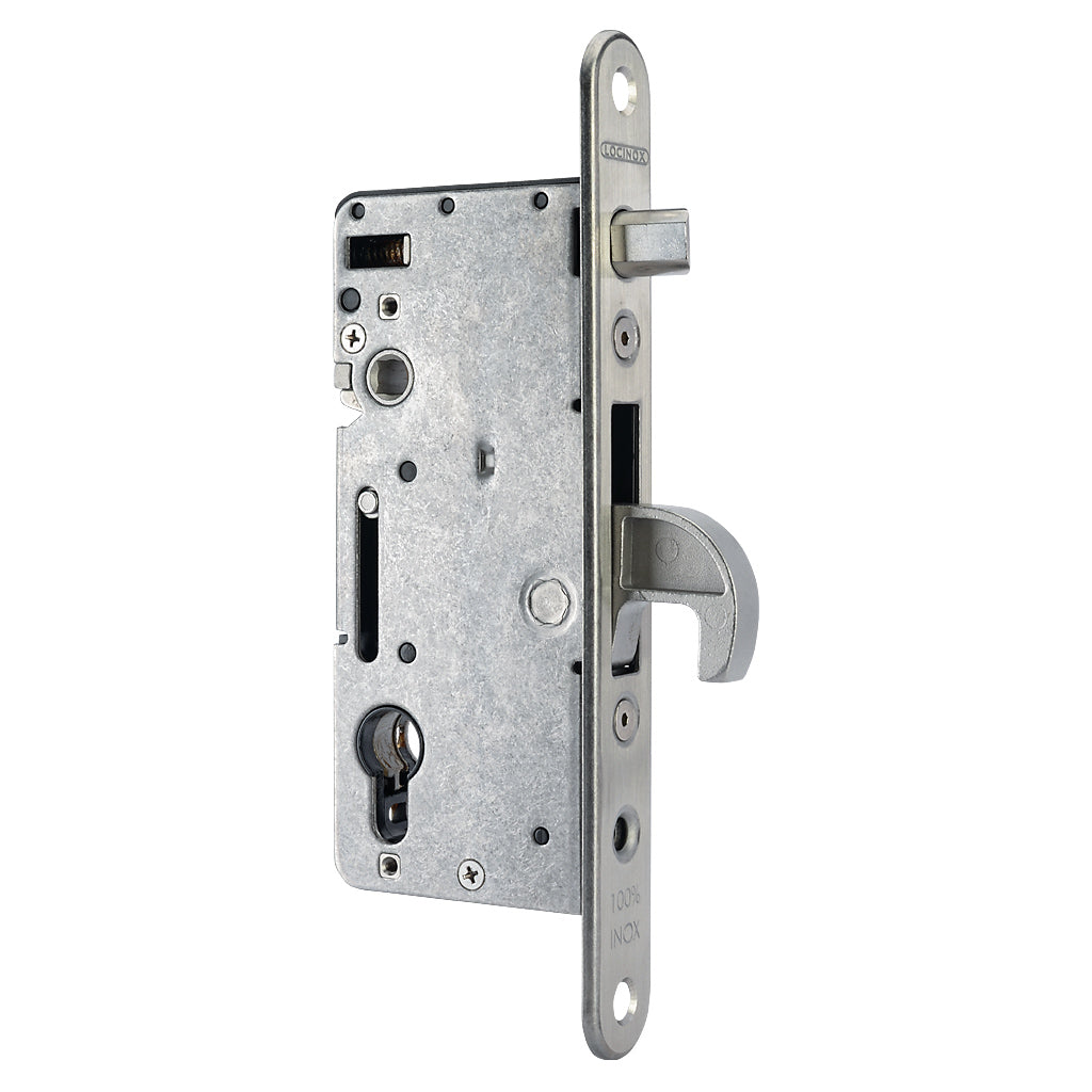 Locinox Inerst Lock H-Wood For Wooden Gates For Profiles With Min Depth 85mm