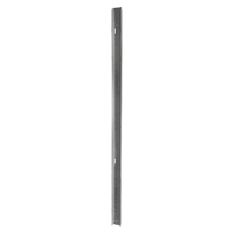 Steel Palisade Fencing Post 100x55mm Galvanised For 1.8m High Pales