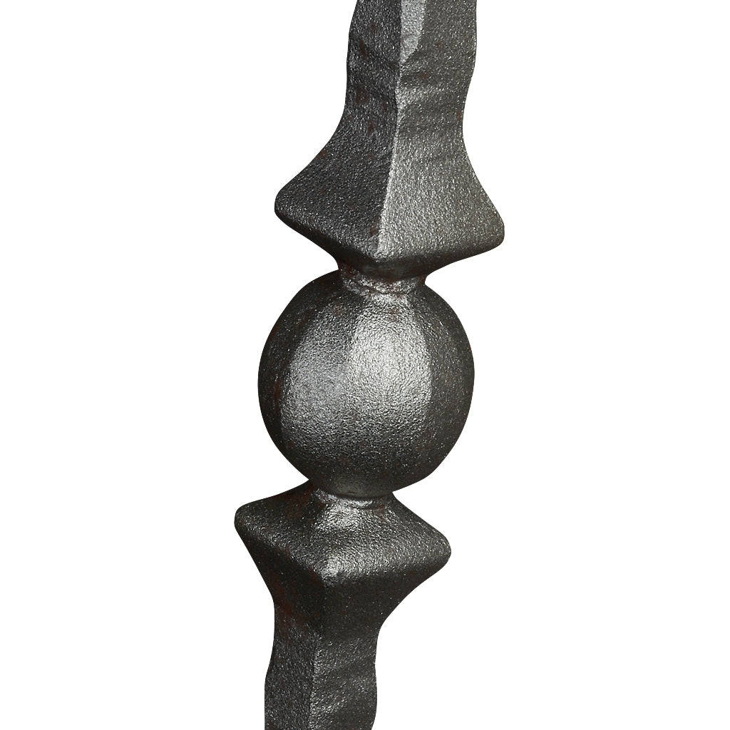 PK24 12mm Hammered Bar Picket 900mm