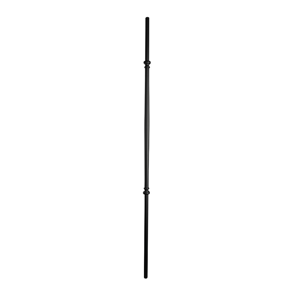 PK92 16mm Diameter Round Bar Stair Spindle French Plain Picket Black