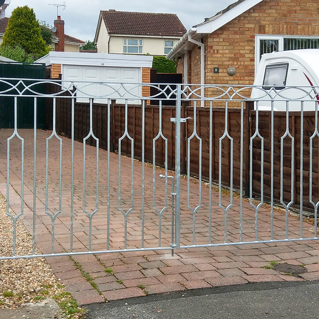 PL126 Panel 1000 x 100mm 12mm Square Bar