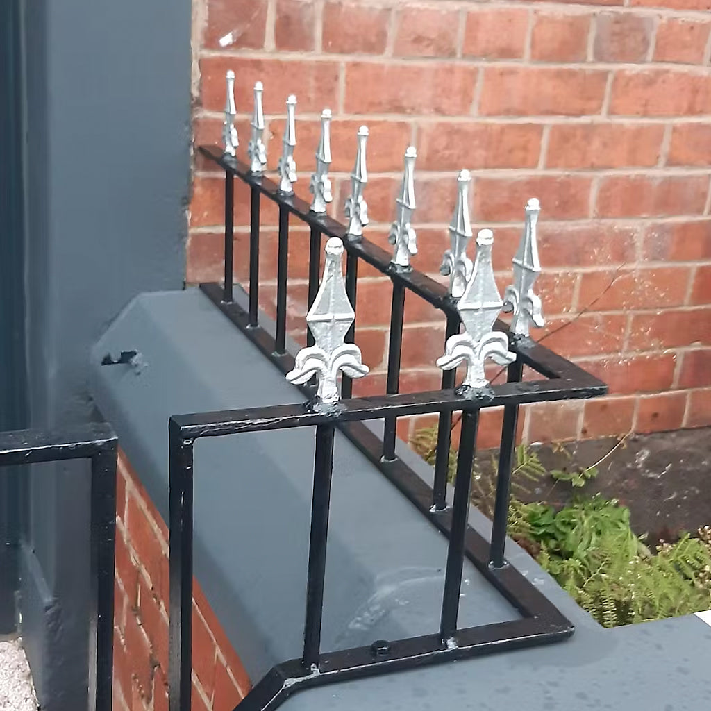 RH3W/B Railhead With Ball 128 x 60 x 12mm