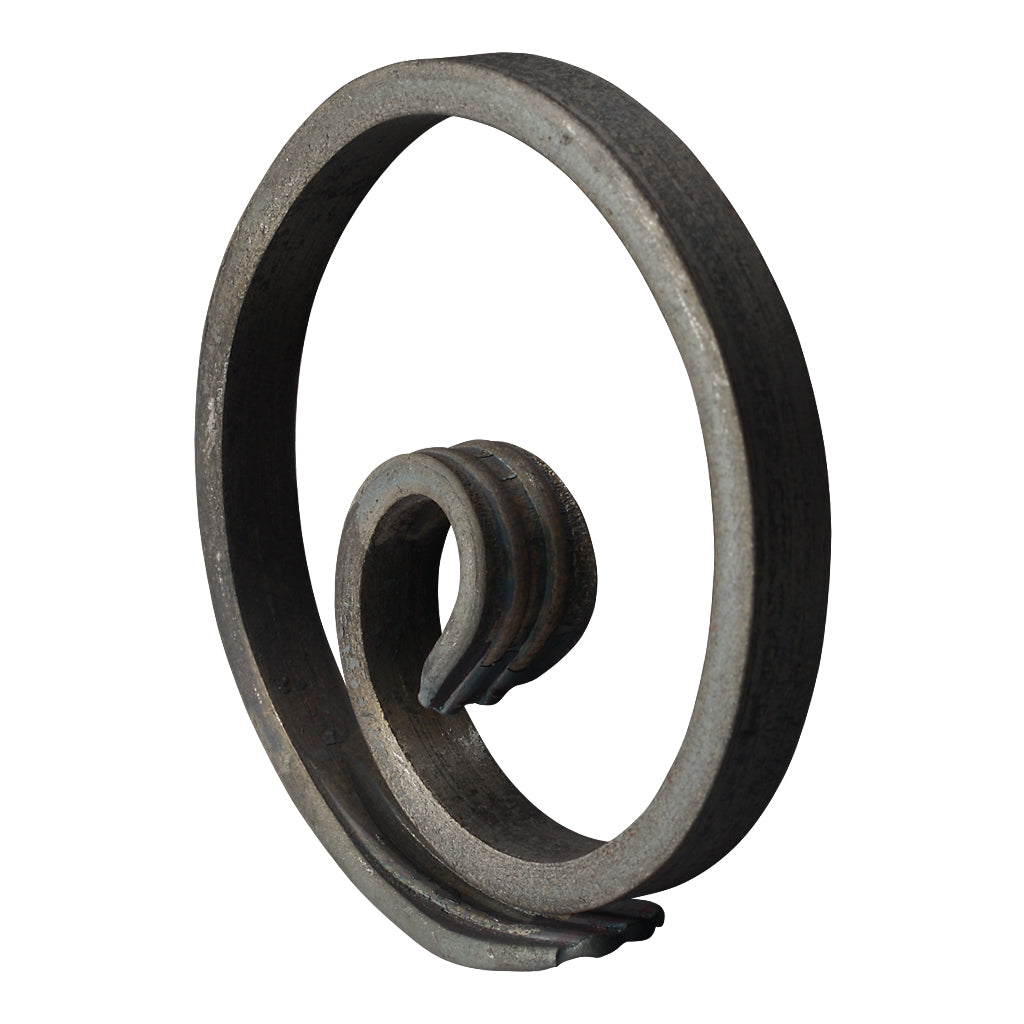 RN8AX100 100mm Diameter Ring 12 x 6mm Fishtail Forged