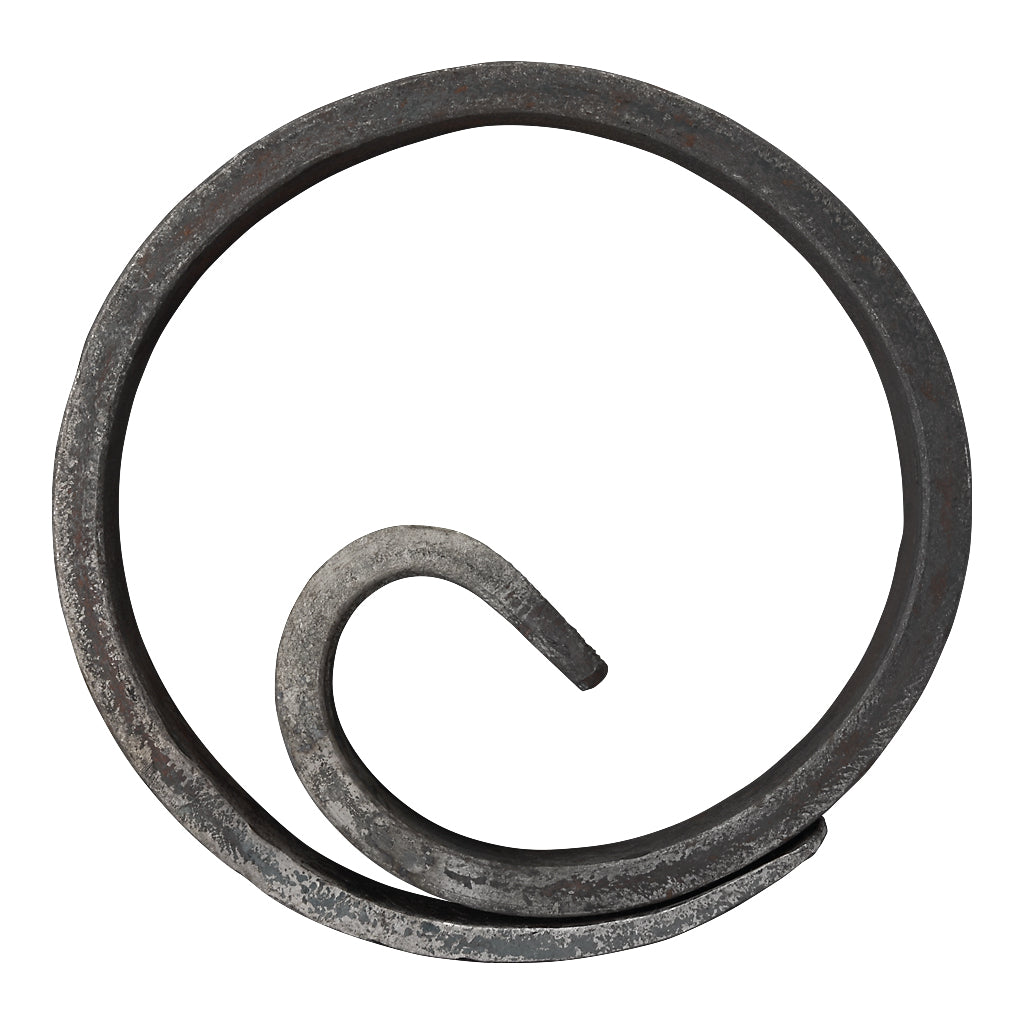 RN8BX100 100mm Diameter Ring 16 x 6mm Fishtail Forged