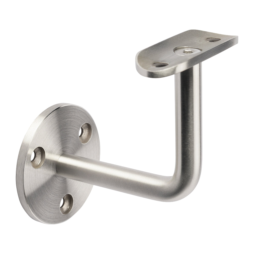 304 Stainless Steel Handrail Bracket 78mm Projection To Suit 48.3mm Tube