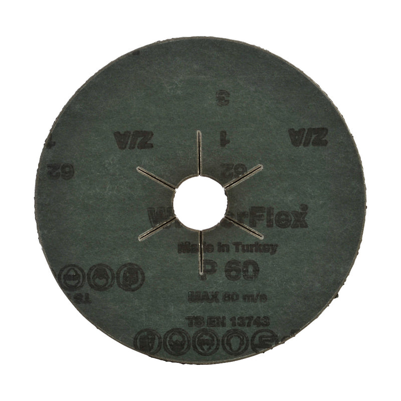 Fibre Discs Zirconium 100 x 16mm 60 Grit
