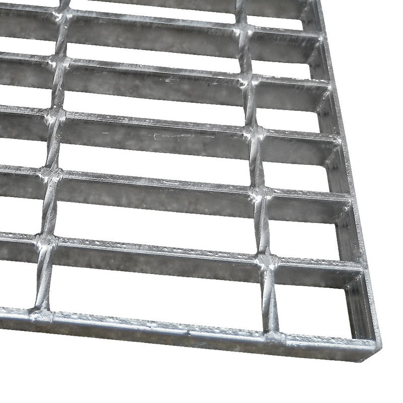 Open Steel Flooring Panel 25x5 34/100 1000mm x 1000mm Galvanised Fully Bound
