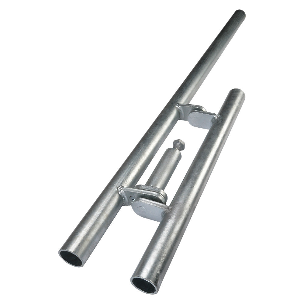 Pre Welded Sprung Gate Hinge Set 42.4mm Tube - 1060mm