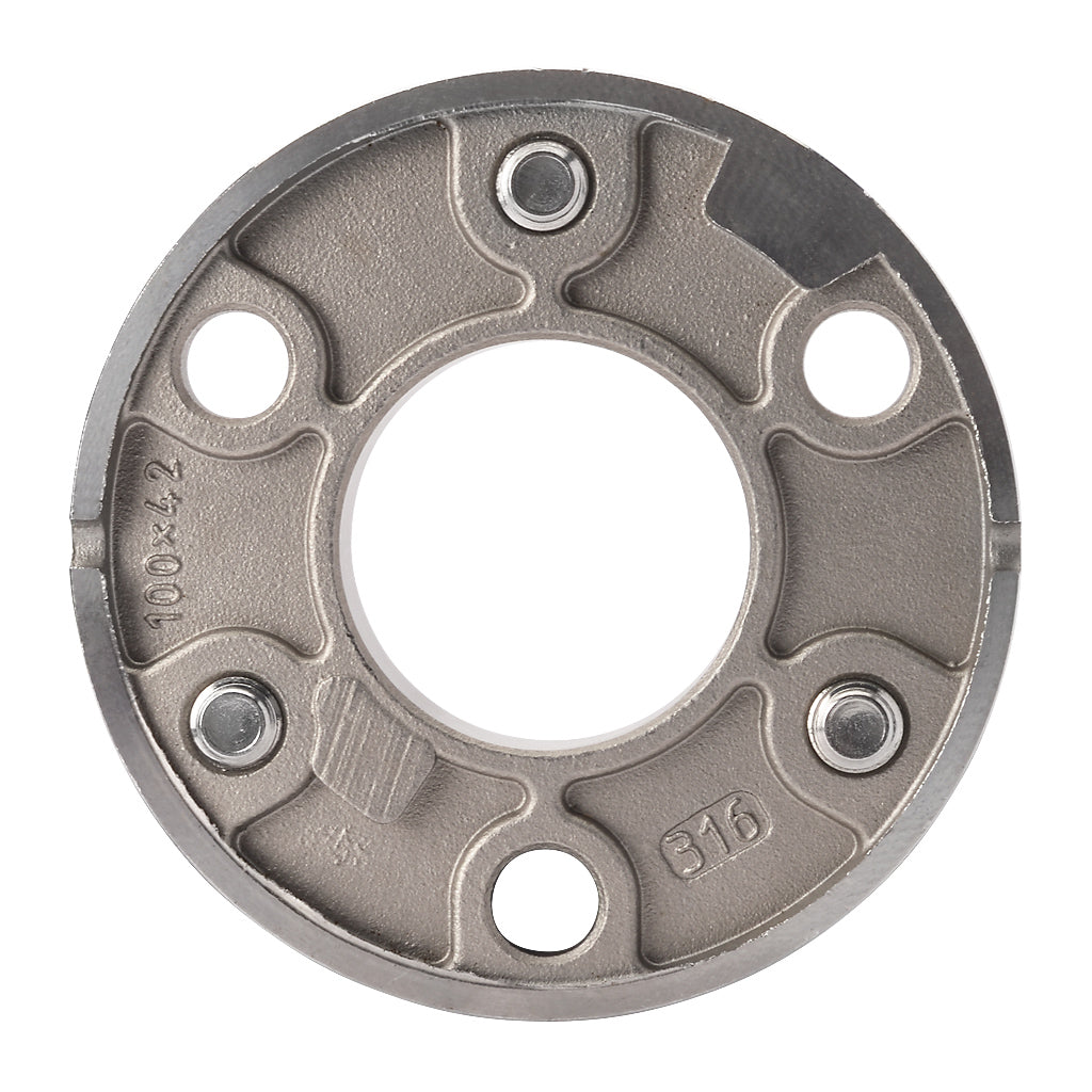 316 Adjustable Base Flange To Weld To Suit 48.3mm Outside Diameter Tube