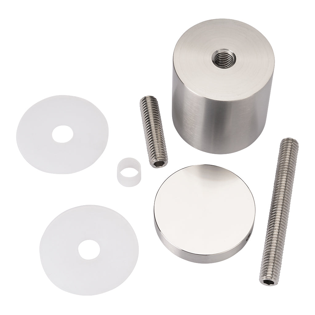 316 50mm Diameter Glass Holder To Suit Flat For 8mm - 16mm Glass