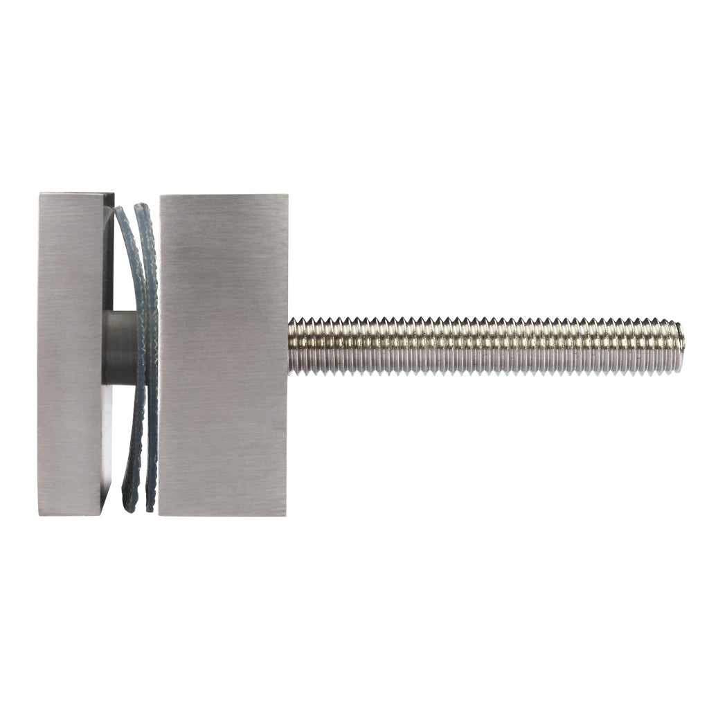 316 50mm Square Glass Holder To Suit Flat For 8-16mm Glass