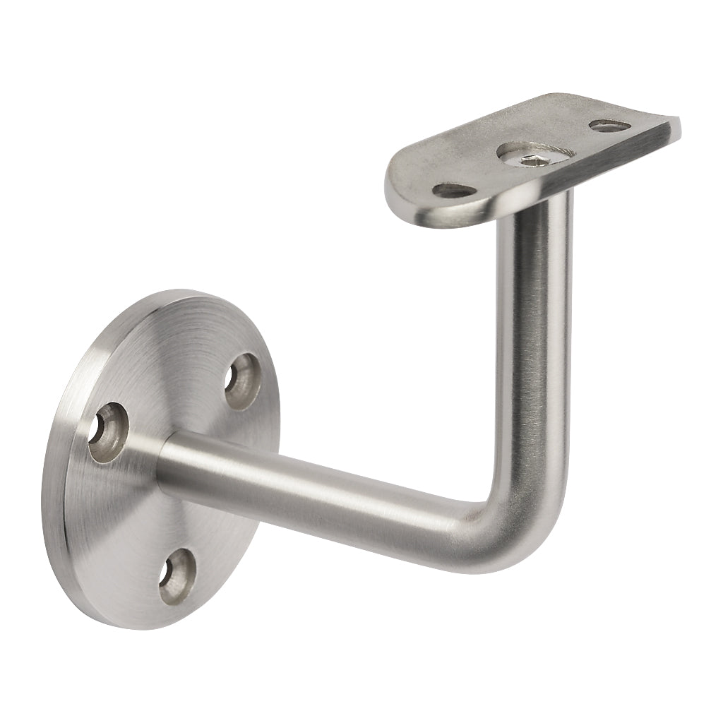 316 Stainless Steel Handrail Bracket 78mm Projection To Suit 42.4mm Tube