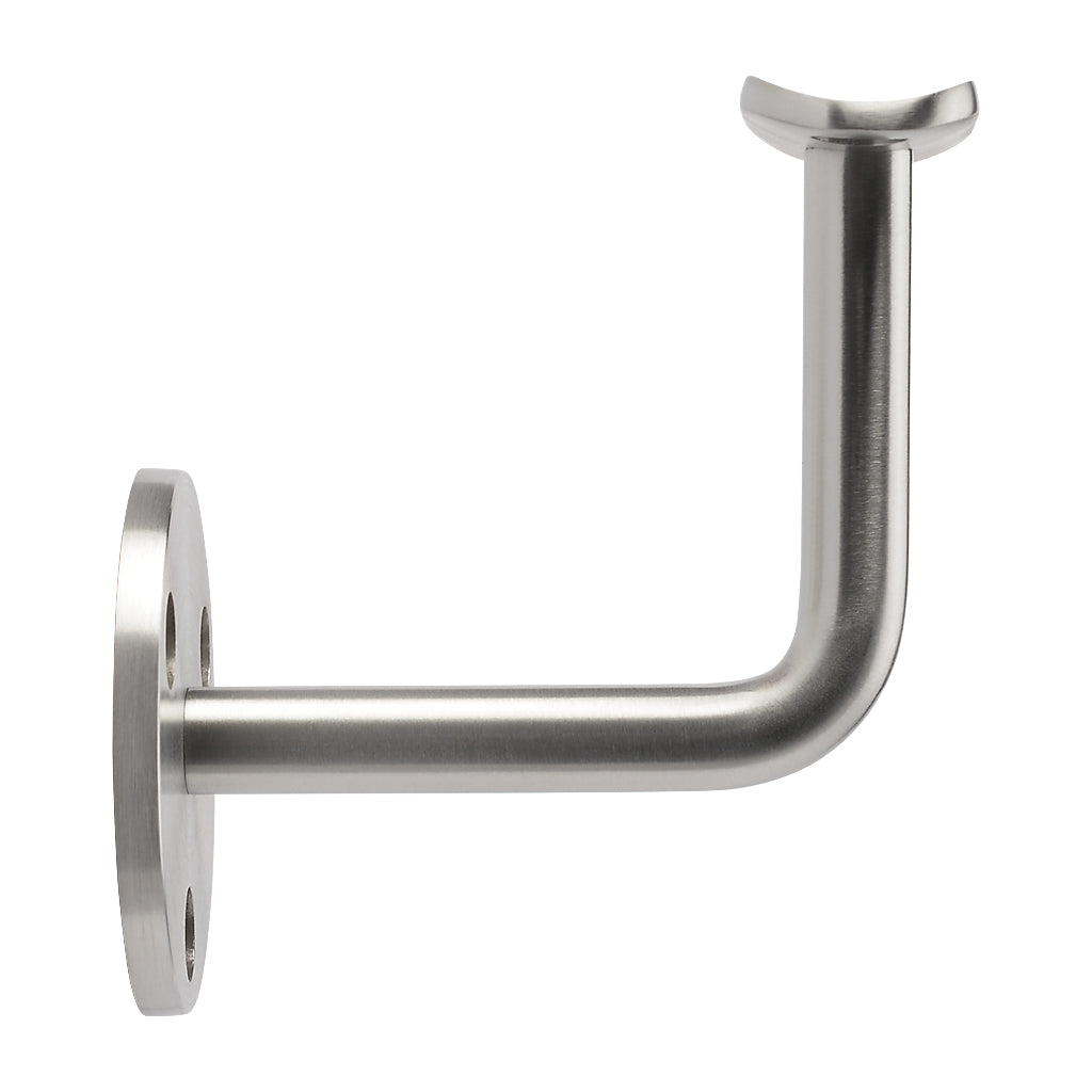 316 Stainless Steel Handrail Bracket 78mm Projection To Suit 42.4mm Tube