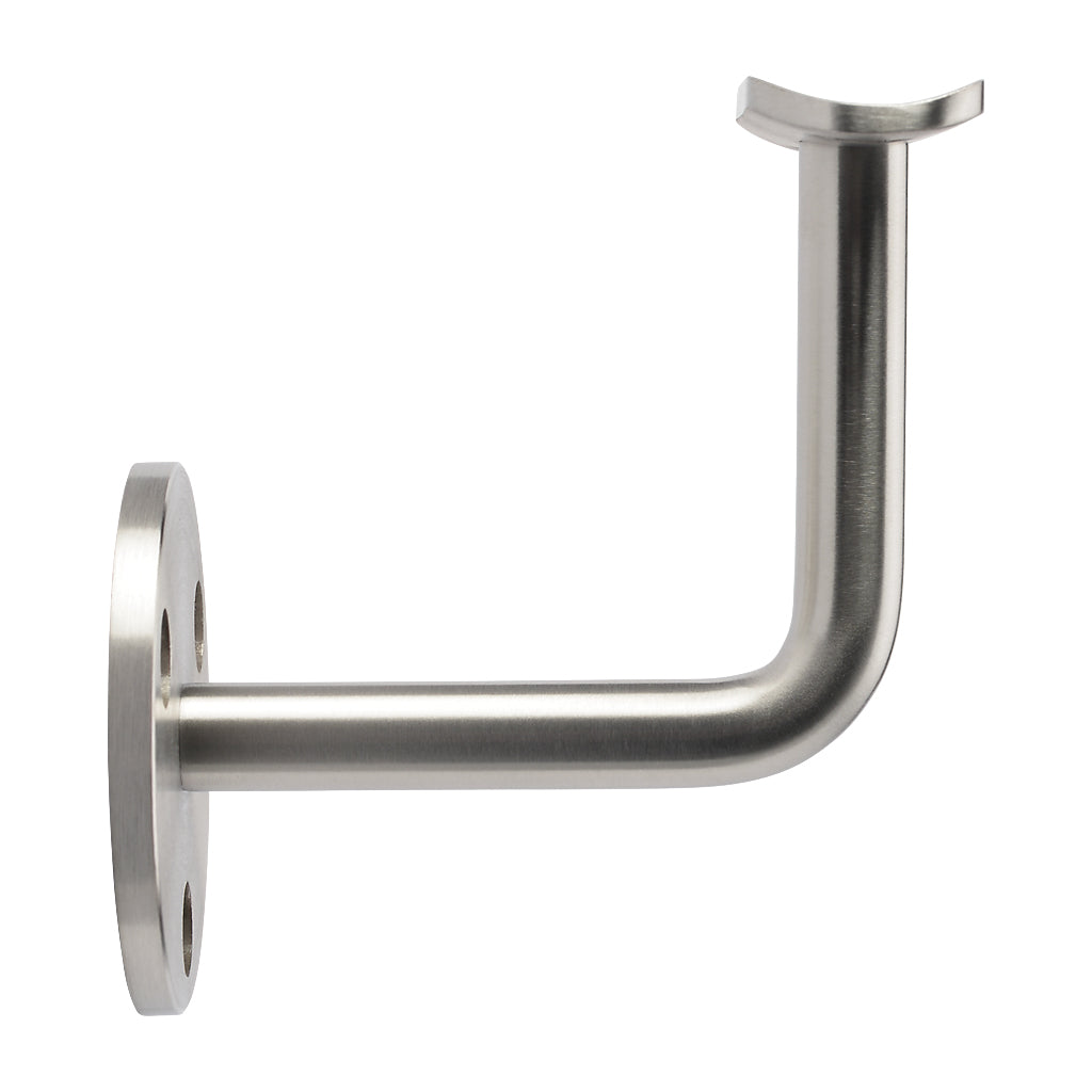 316 Stainless Steel Handrail Bracket 78mm Projection To Suit 48.3mm Tube
