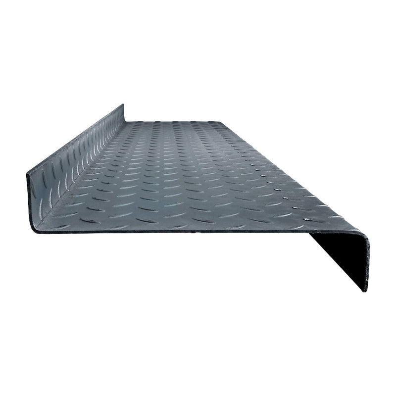 Durbar Steel Stair Steel Tread 1250 x 265 x 4.5mm 50mm Turn Up/Down