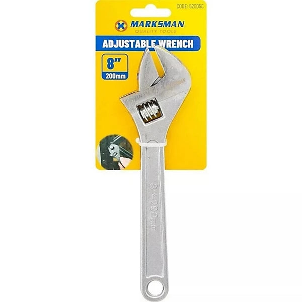 Adjustable Wrench Polished 8"