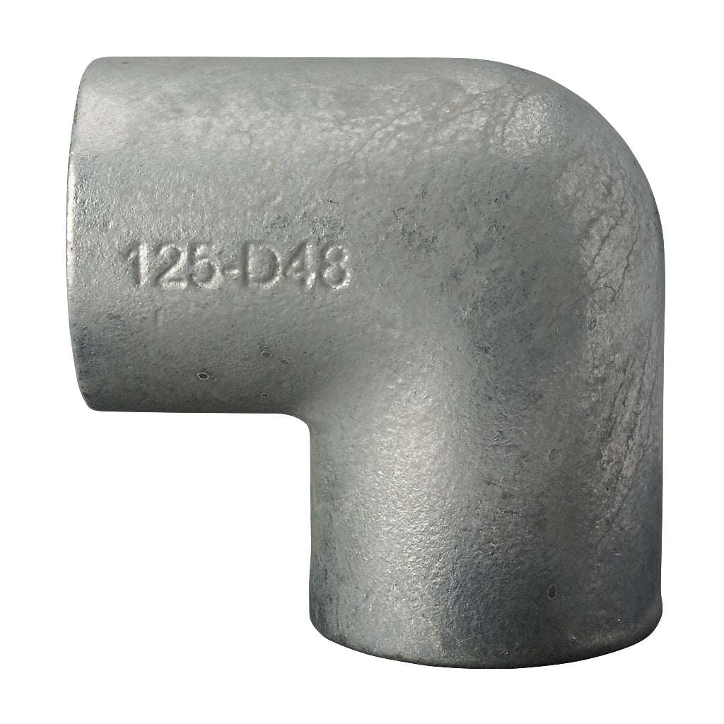 Clearance 125D 90° Elbow Key Clamp To Suit 48.3mm Tube